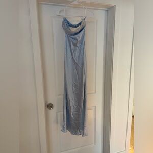 Light Blue Midi Dress Wedding Guest